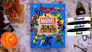 NEW Sticker Book flipthrough: Marvel Sticker Anthology 📖