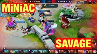 ZHASK make MINIAC my answer is SAVAGE - MLBB Story