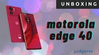 Unboxing del motorola edge 40