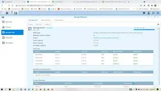 Adding a new hard drive into Synology NAS - configuring the software.