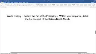 Review the Fall of the Philippines - Complete Pacific Map Quiz