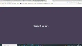 REACT native chat app