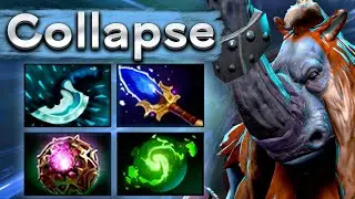 Коллапс на Магнусе = красивая дота! - Collapse Magnus 7.34 DOTA 2