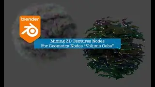LIVENODING Geometry Nodes Volume Cube and More 3D Textures