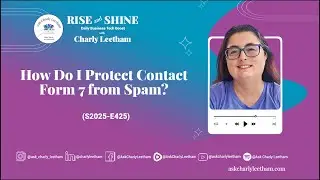 How Do I Protect Contact Form 7 from Spam? (2025/425)