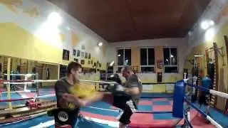 Ondrej Hutnik train in Spejbl Gym