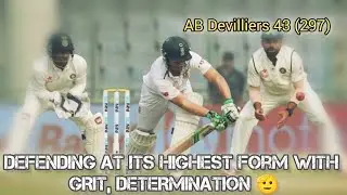 Absolute Cinema 🔥! AB deVilliers 43(297) [Ball by Ball] Highlights | India vs SA 4th Test 2015