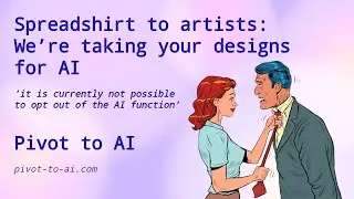 Spreadshirt to artists: We’re taking your design for AI