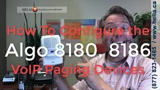 How To Configure the Algo 8180 and Algo 8186 Paging Speakers