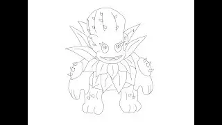 Barrb - My Singing Monsters (Рисуем: Колючка - Мои поющие монстры)