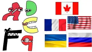 alphabet lore but these are countries