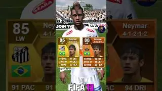 Neymar Best vs Worst Card From FIFA 12 to FIFA 23 | Road To EA Sports FC 24