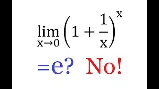 A very interesting limit! | Only 5% get the correct answer |  L'Hôpital's rule