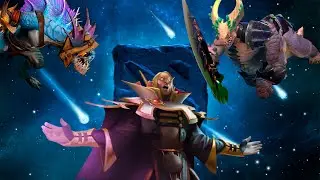 Инвокер сгорел в рейтинговой игре//троллинг в DOTA 2