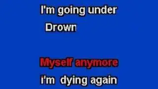 Evanescence Karaoke Going Under