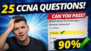 Cisco CCNA Practice Exam 2026 | 25 Real Exam Questions & Answers (200-301)