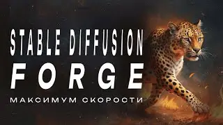 Stable Diffusion Forge. Установка на удаленный пк. Максимум оптимизации