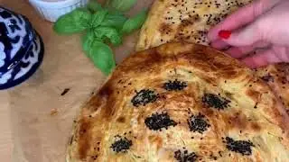 Узбекский патир / фатир с луком
