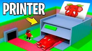 I Added a AUTO PRINTER In Steal a Brianrot...