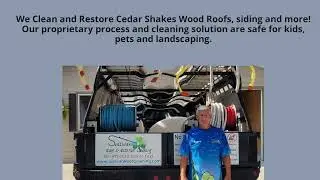 Cedar Shake Roof Cleaning Florida