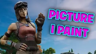 Picture I Paint 🎨🌆  | Fortnite Mobile Montage