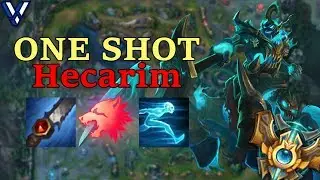 Literal ONE SHOT Hecarim in Masters !?