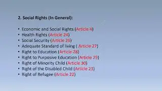 Children's Rights Under International Law