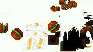 MUGEN: Clown of Darkness (Level 1) V.S Dark Donald EX (1p, 10p, 11p, & 12p)
