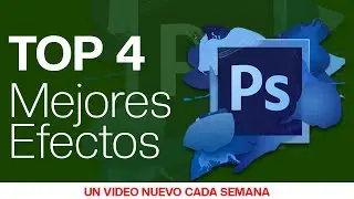 Top 4  mejores efectos en Photoshop 🔥🔥