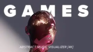 Games - NM | AUDIO VISUALIZER 4K MUSIC VIDEO | ABSTRACT BLENDER GEOMETRY NODES ANIMATION