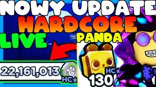 NOWY 🐲HARDCORE UPDATE🐲 w PET SIMULATOR X! ZA DARMO HC PETY, HUGE HELL ROCK i ROBUX! ROBLOX LIVE
