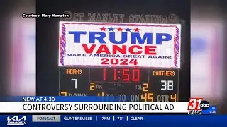Donald Trump campaign ad draws ire at Colbert County High football game