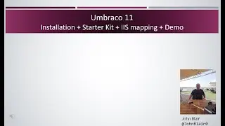 Umbraco 11 - Installation + Starter Kit + IIS mapping