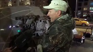 Демонтаж чертежа Mkb 42(H) с памятника Калашникову