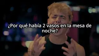 ¿Por qué había 2 vasos en la mesa de noche? 🥃🔥 // Q'Lokura, Luck Ra - MIL PREGUNTAS (Letra)