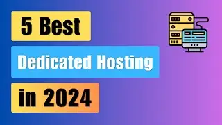 5 Best Dedicated Hosting in 2024 | Ryzen 9 & Intel Xeon CPU | Up To 50% Off