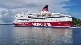 Viking Line - MS Gabriella - Suomelinna, Helsinki #4k