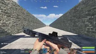 2400 Hours Rust AK,smg,thompson,mp5,lr300 control recoil