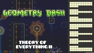 Geometry Dash - Theory Of Everything 2 [Piano Cover]