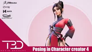 Posing in Character creator 4