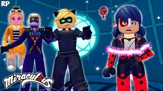 CAT NOIR FIND OUT LADYBUG SECRET IDENTITY NO MIRACULOUS RP - MIRACULOUS ROBLOX!