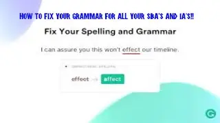 HOW TO DOWNLOAD AND USE GRAMMARLY ON PC| HELP WITH SBAS AND IA'S FOR CSEC AND CAPE STUDENTS