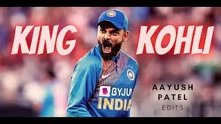 KING VIRAT KOHLI || A tribute for 