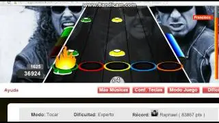 Guitar Flash All Nightmare Long FC RECORDE 83867!!!!!!!!!!