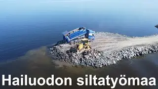 Hailuodon siltatyömaa 6/12