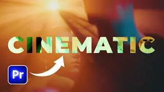 Create Negative Inverted Text In Premiere Pro