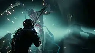 Dead Space Remake - Running Past Necromorphs
