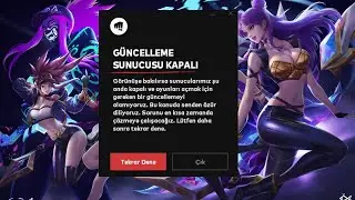 League of Legends Güncelleme Sunucusu Kapalı Hatasının Çözümü