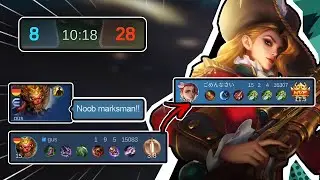 Funny Monkey Teammate Blaming The Marksman | Mobile Legends
