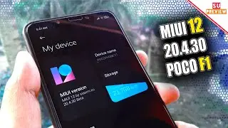 MIUI 12 EU ROM FIRST BUILD ( POCO F1) #Hindi